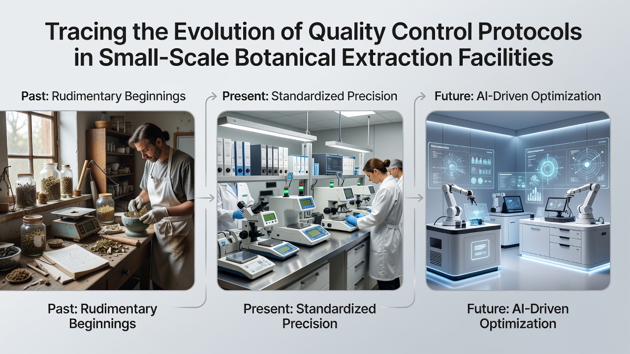 Tracing the Evolution of Quality Control Protocols in Small-Scale Botanical Extraction Facilities
